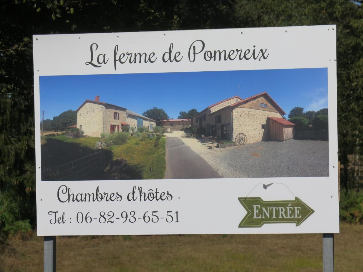 La Ferme De Pomereix Le Dorat 외부 사진